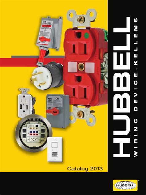 hubbell electrical outlet box|hubble outlets catalog.